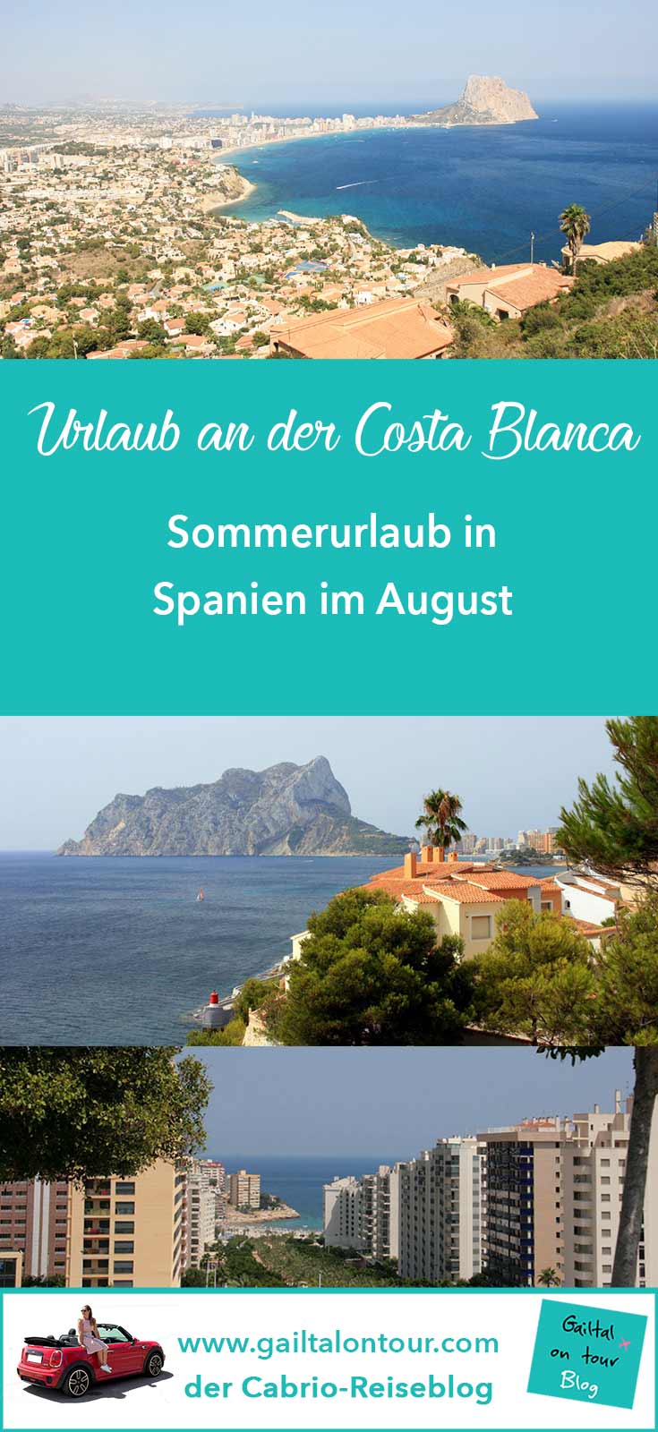 Urlaub in Spanien im Hochsommer