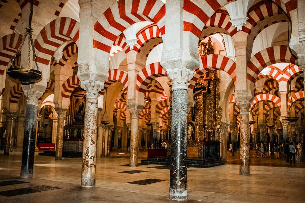 Palmenhalle in der Mezquita