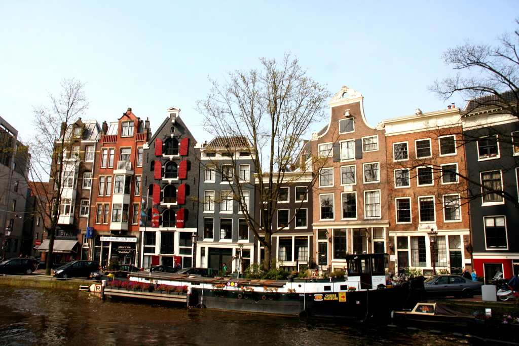 Grachtenhäuser Prinsengracht Amsterdam