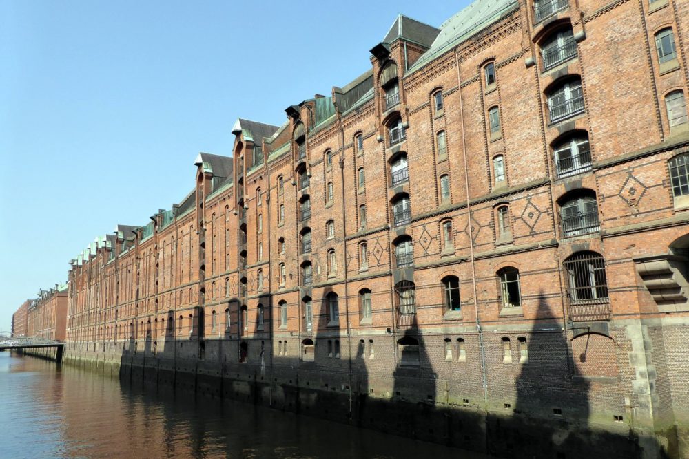 die Backsteinbauten der Speicherstadt