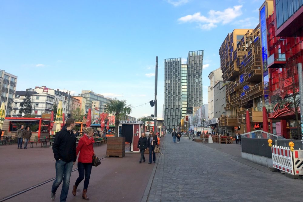 tanzende Türme in Hamburg