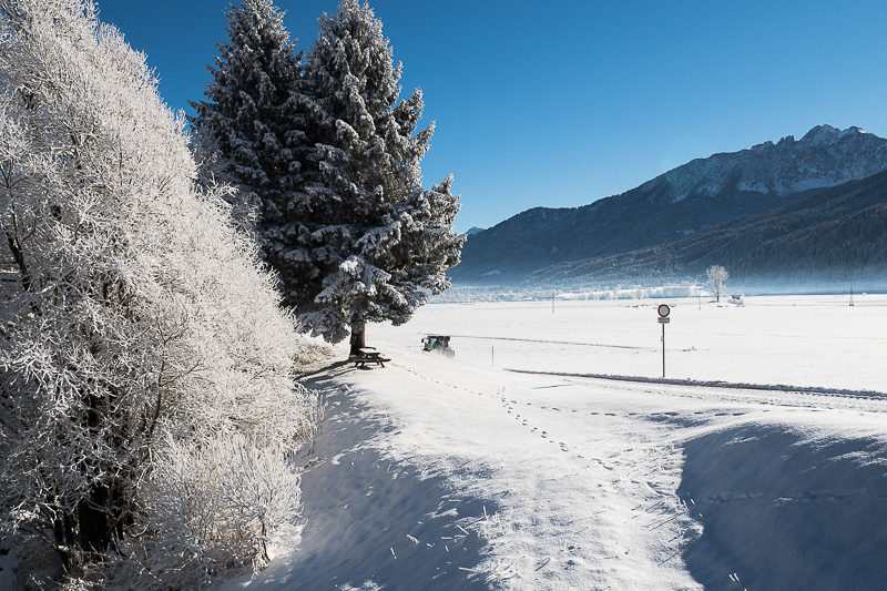 Neuschnee in Kärnten