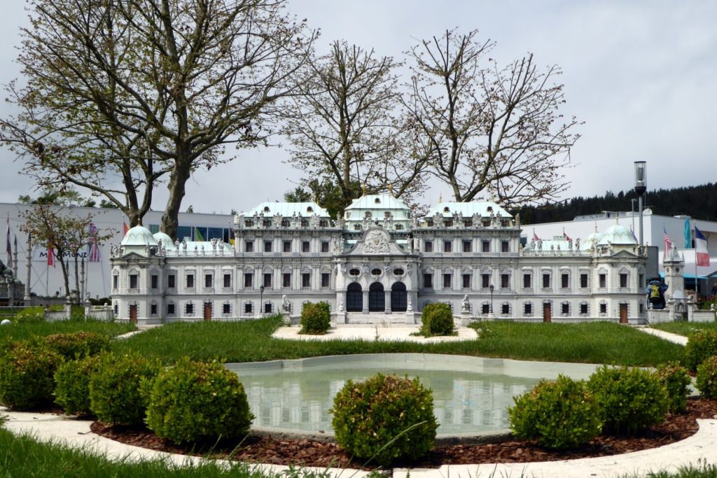 unser wunderschönes Schloss Belvedere