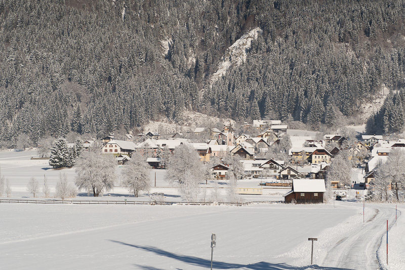 Winterlandschaft Kärnten