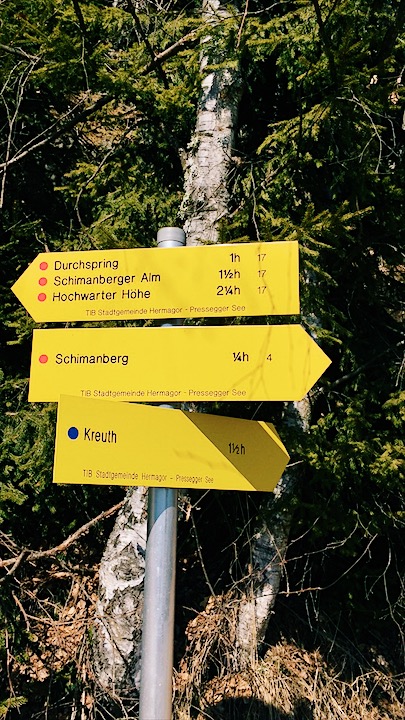 Wanderwege Gailtal