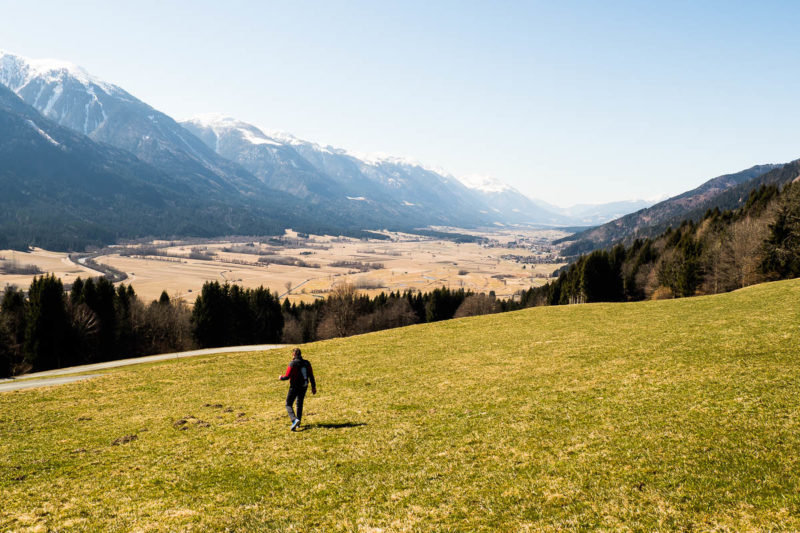 Schimanberg Blick Gailtalgolf