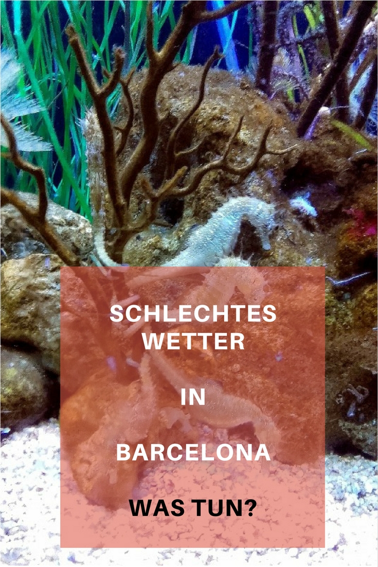 schlechtes Wetter in Barcelona