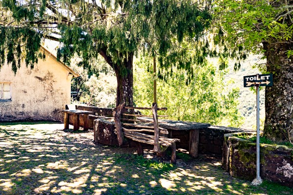 Wanderungen Levadas Rastplatz