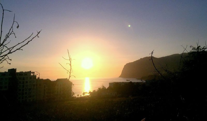 Sonnenuntergang Funchal