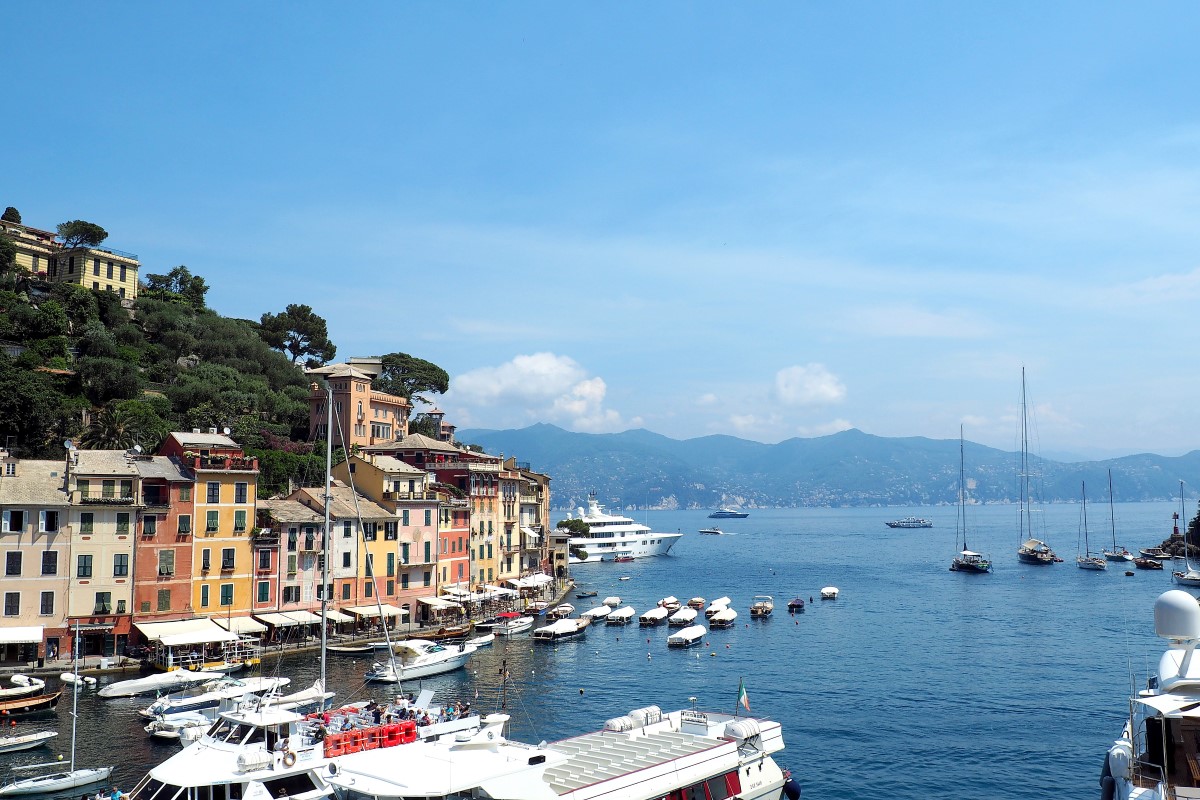 malerische aber teuer: Portofino