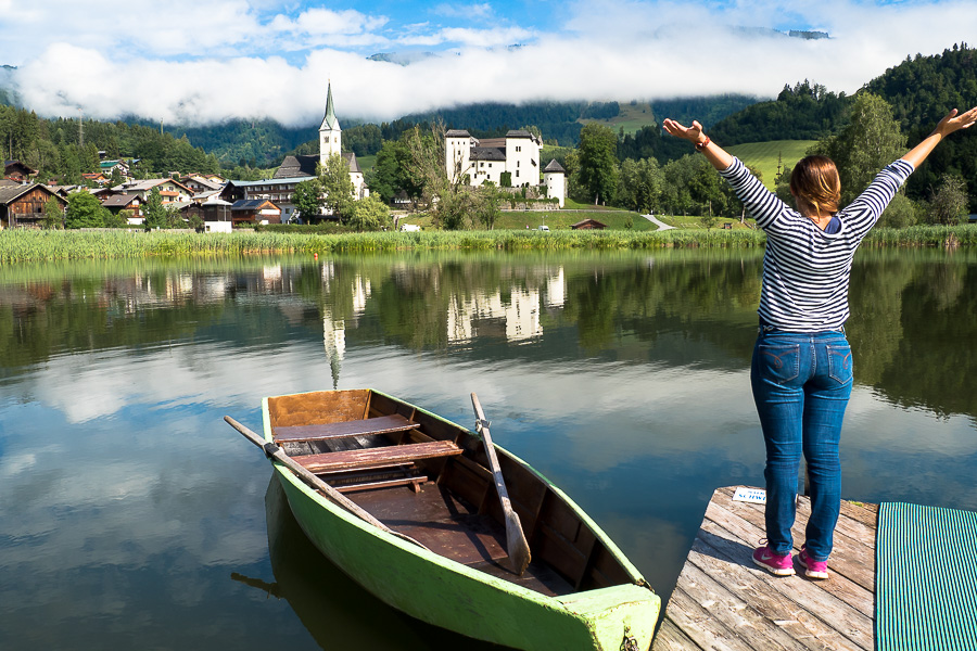 Urlaub am Goldegger See