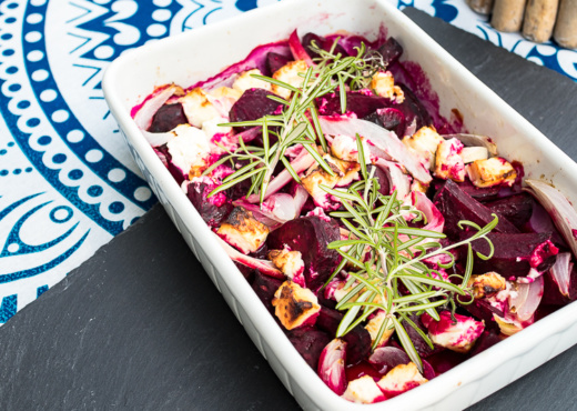 Rohnen mit Feta