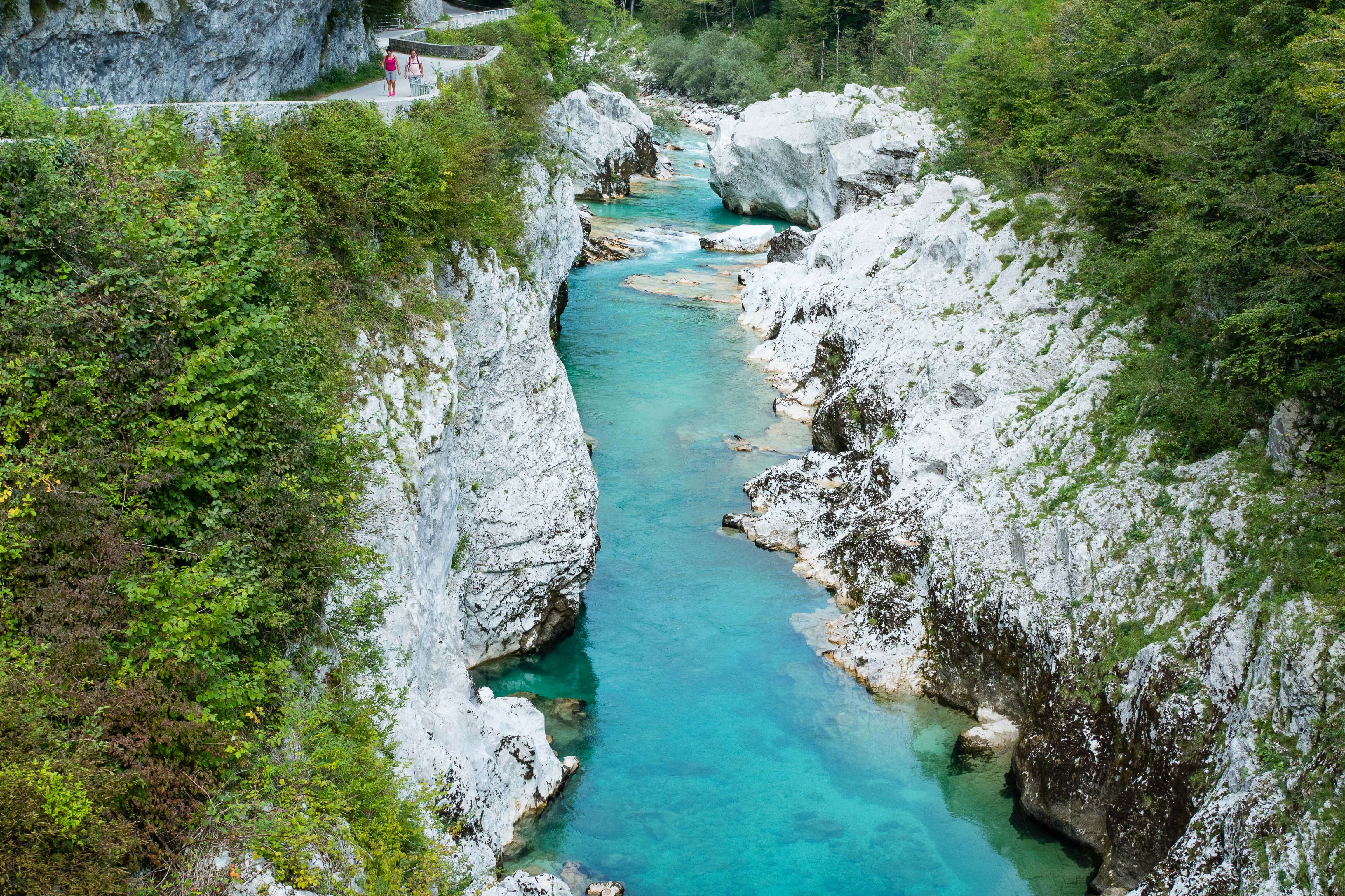 Napoleonbrücke-Kobarid-Soča-Tal