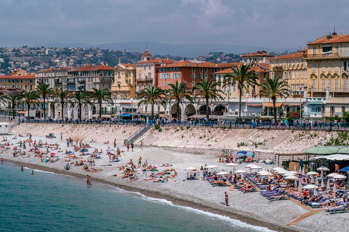 Strand-Promenade-Nizza