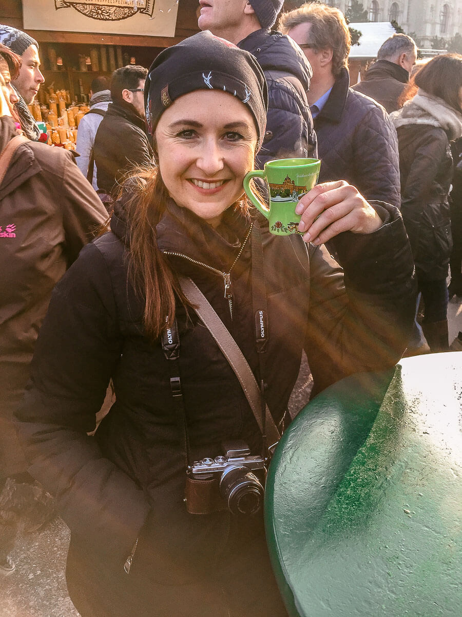 Besuch am Wiener Weihnachtsmarkt