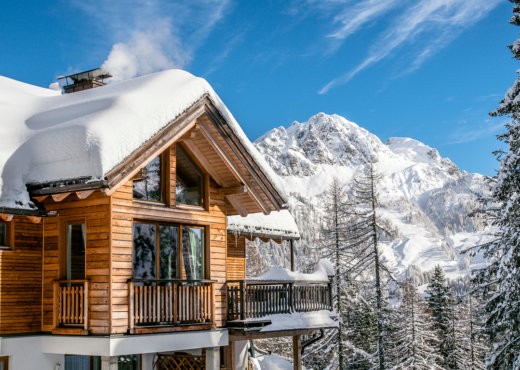 Neuschnee in den Kärntner Bergen am Nasssfeld