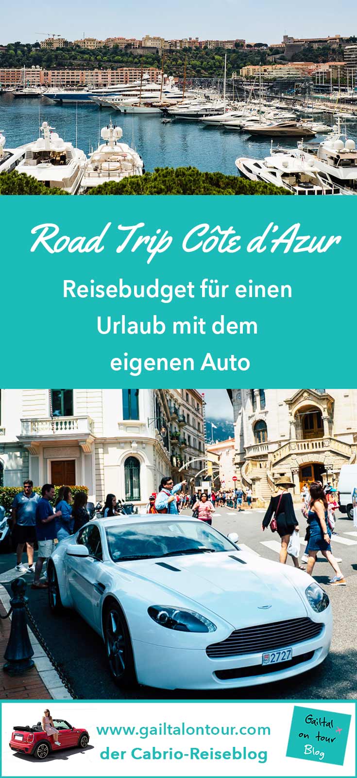 Reisekosten Urlaub Auto Côte d’Azur