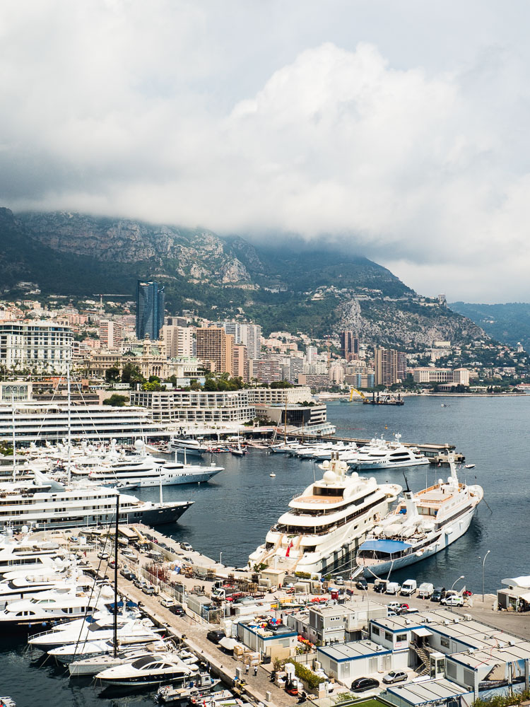 Yacht Ona Hafen Monaco