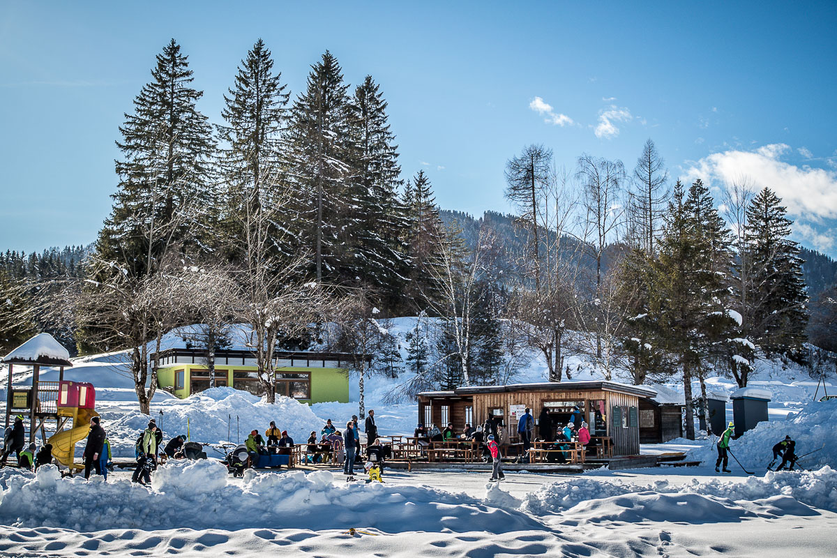 Getränke Eislaufen Weissensee