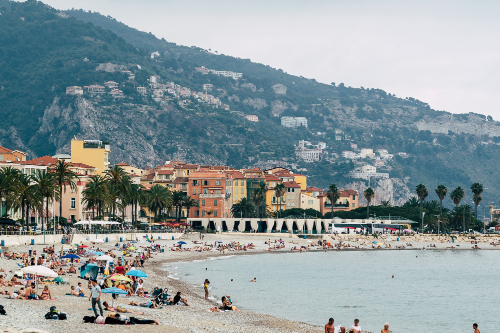 Küste-Menton-Riviera