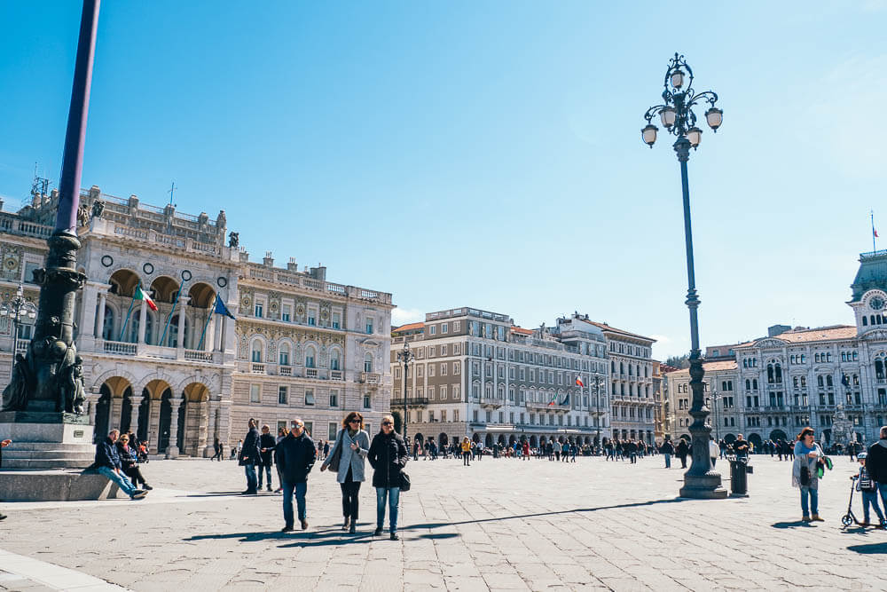 Piazza Unita d'Italia Triest