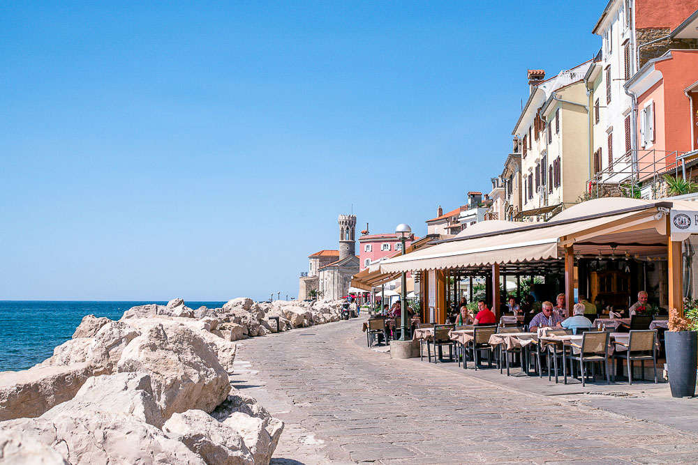 Promenade von Piran
