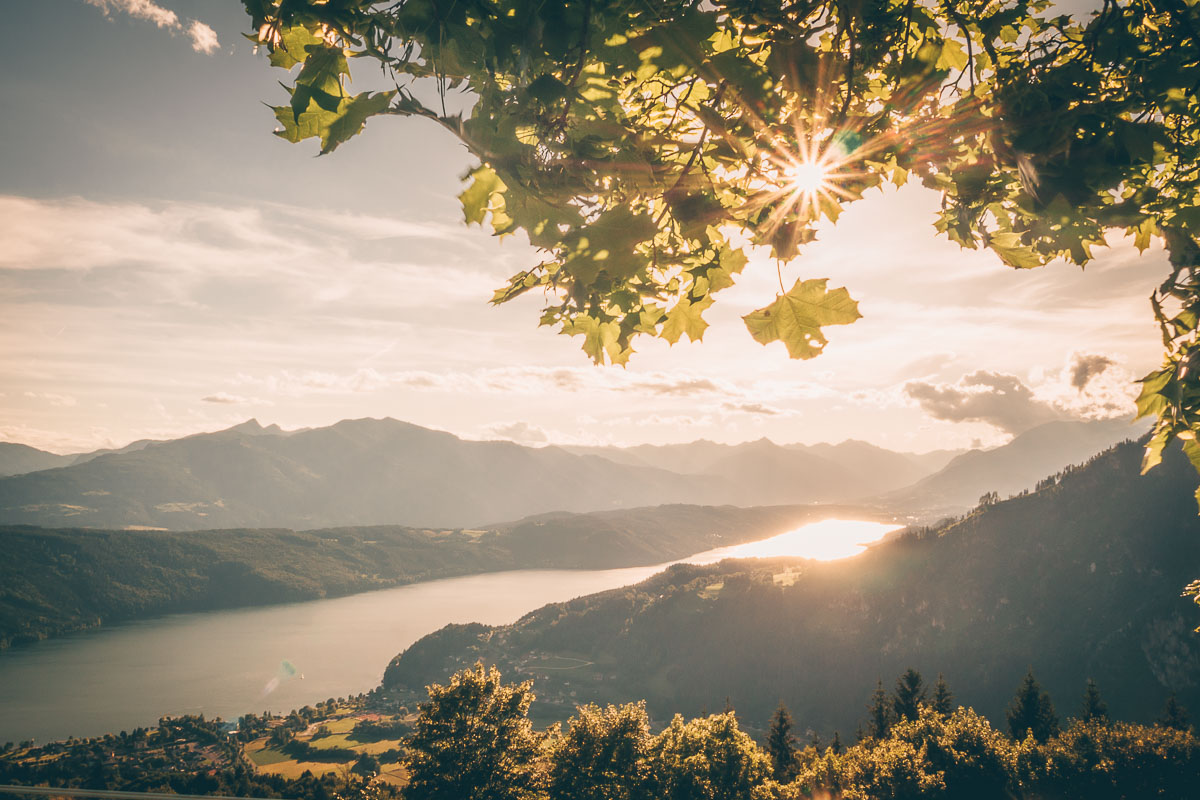 Sonnenuntergang Millstätter See