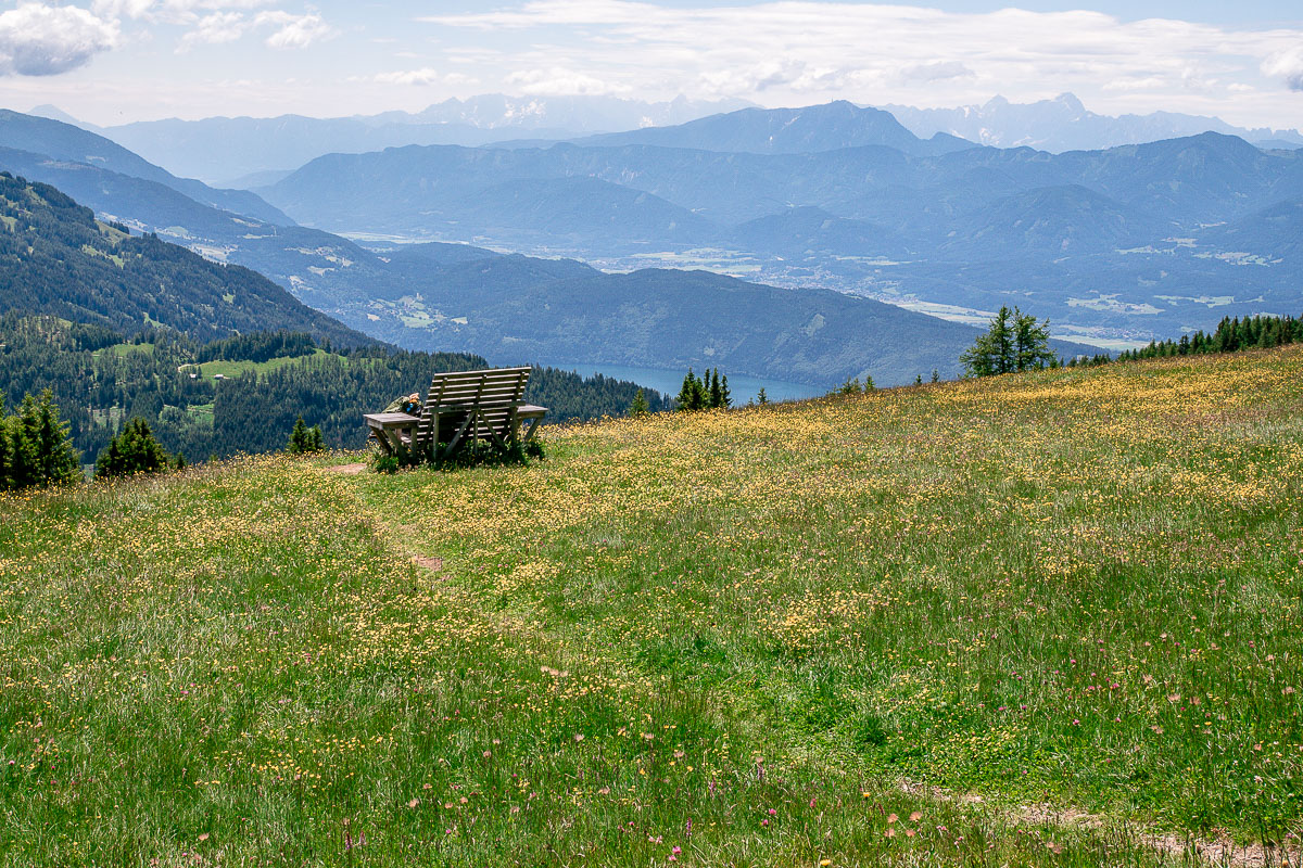 Aussichtsplatz Millstätter Alpe