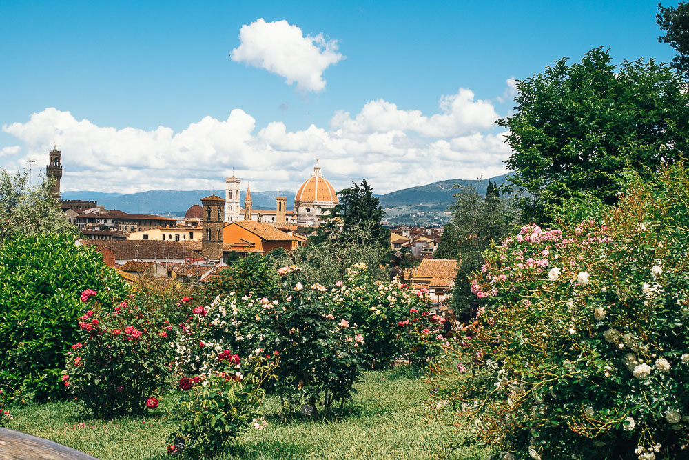 Rosengarten Florenz