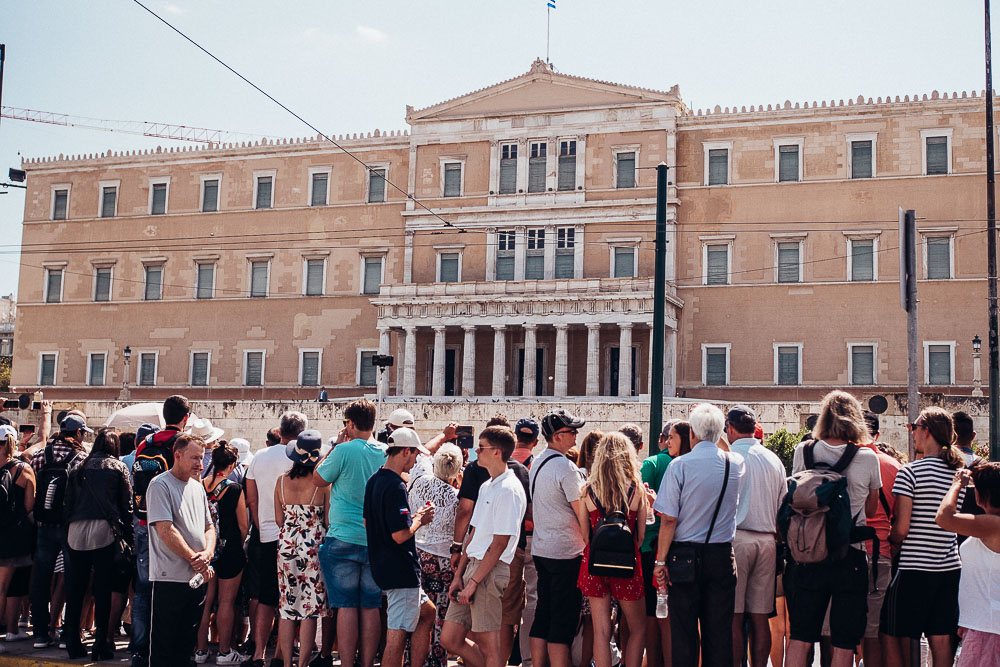 Touristen in Athen athen-tipps-citytrip