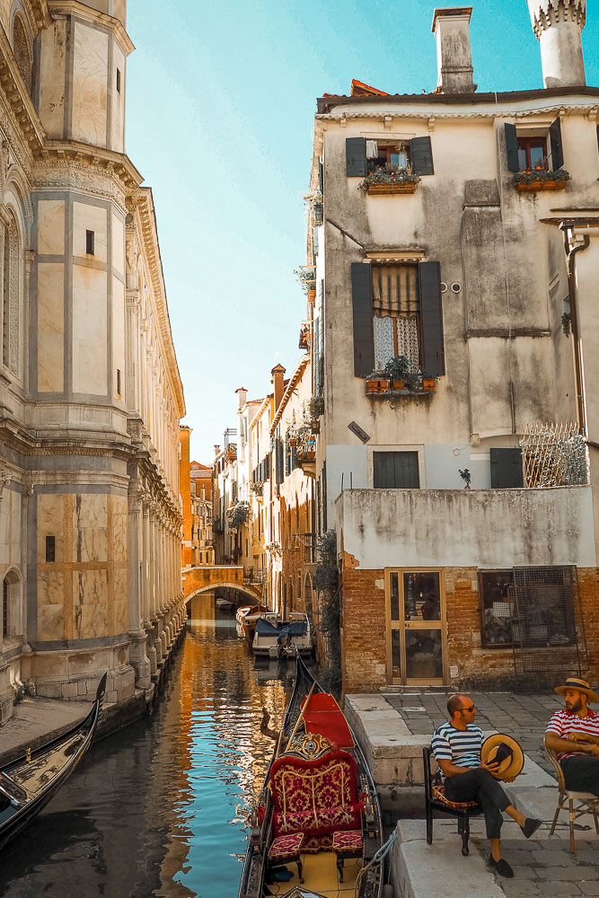 venedig-gondolieri