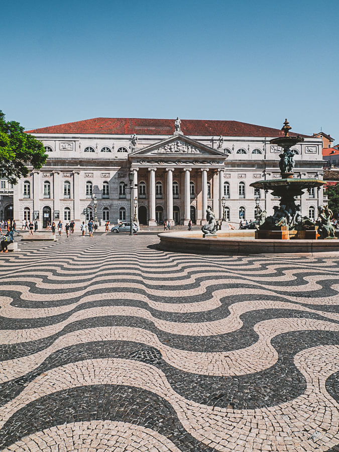 rossio-platz-lissabon