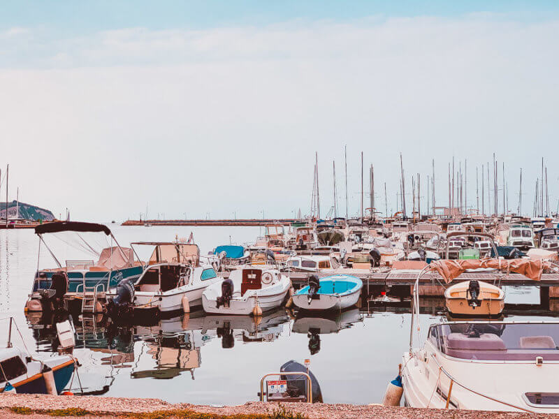 Izola Hafen